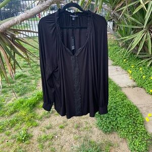 Cable & Gauge Dark Blouse